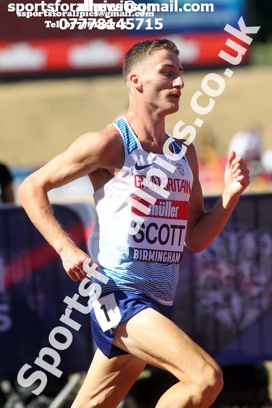 Mens 5000 metres, Muller British Championships, Alexander Stadium, Birmingham. Photo: David T. Hewitson/Sports for All Pics